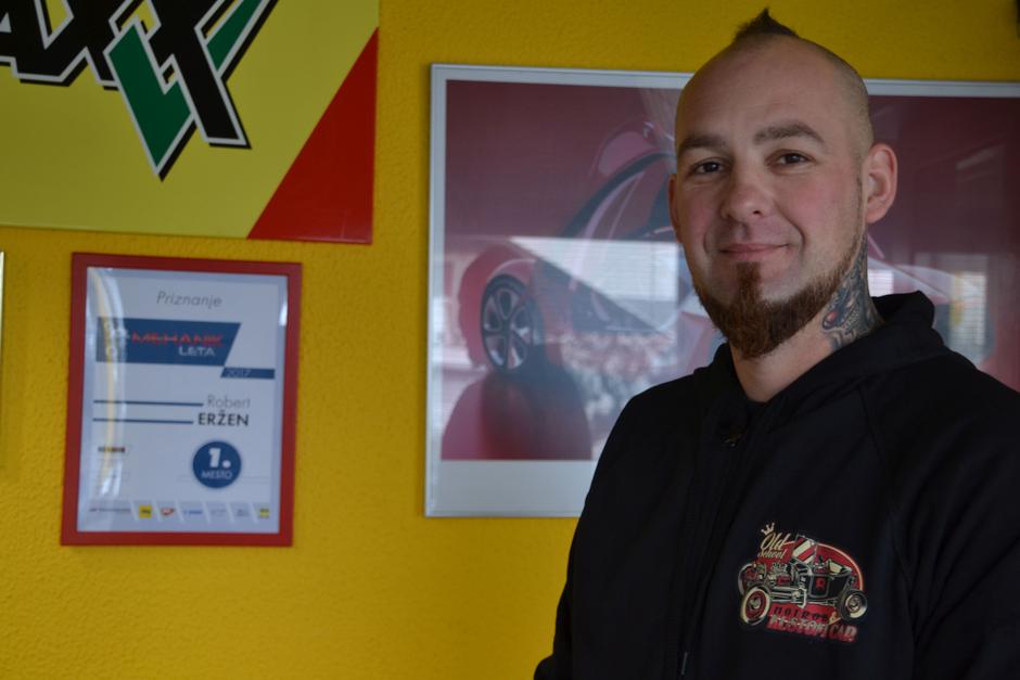 Mehanik leta 2017 Robert Eržen | Avtor: Gregor Prebil