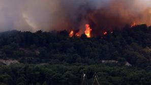 Požar na otoku Čiovo