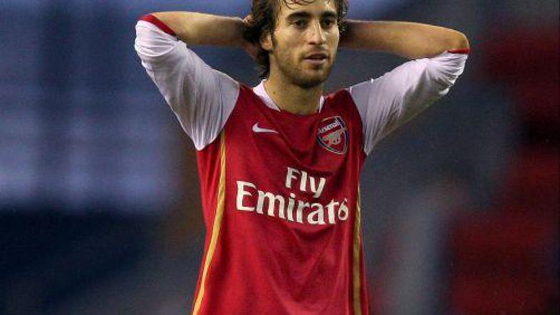 Mathieu Flamini zaseda prvo mesto na lestvici prestopov specializirane nogometne