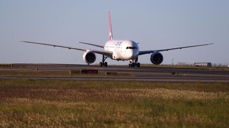 Qantas najdaljši polet letalo boeing