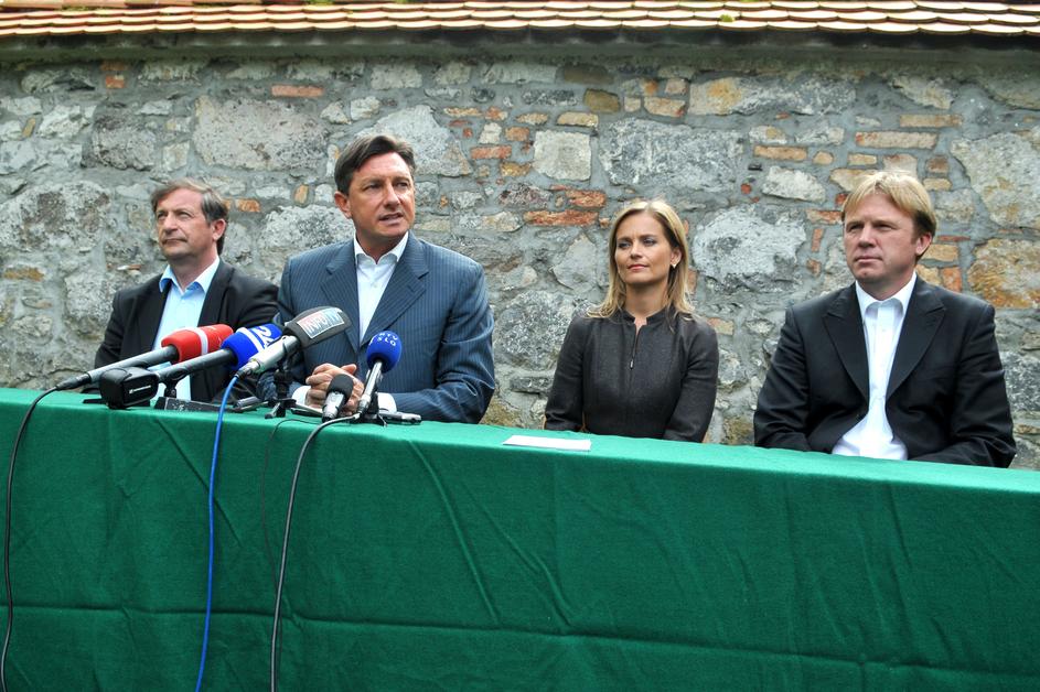 Koalicija, Borut Pahor, Karl Erjavec, Katarina Kresal, Gregor Golobič