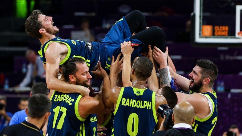 Slovenija Španija košarka Eurobasket