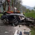 Prometna nesreča pri Kobaridu