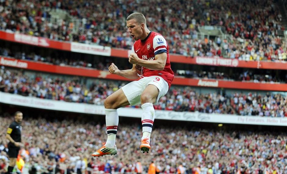 Podolski Arsenal Southampton Premier League Anglija liga prvenstvo | Avtor: EPA