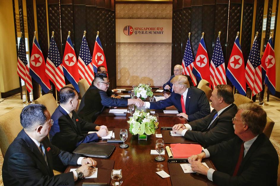 Kim Džong Un Donald Trump Singapur srečanje