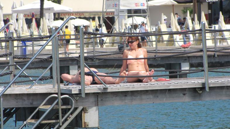 Kopalci v Portorožu