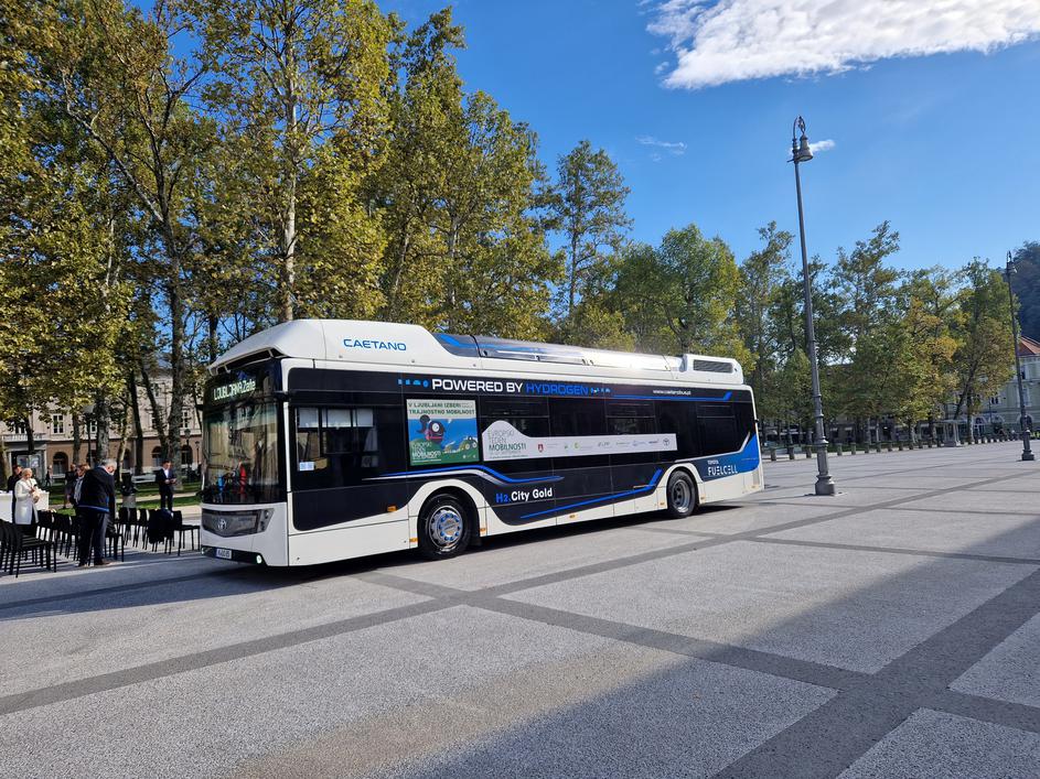 Vodikov avtobus v Ljubljani