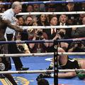 Tyson Fury in Deontay Wilder