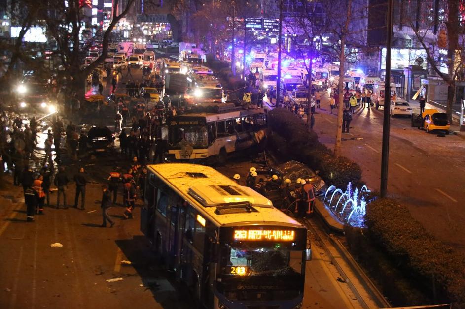 Eksplozija v Ankari