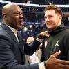 Michael Jordan in Luka Dončić.