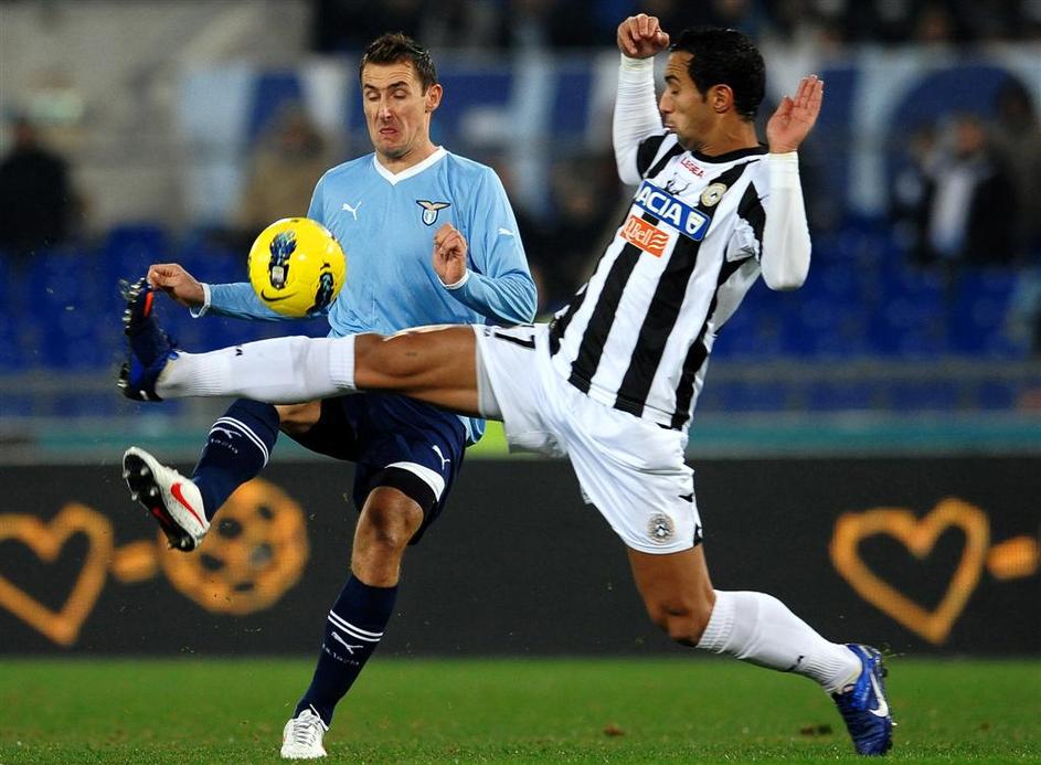 Benatia Klose Lazio Udinese Serie A Italija italijanska liga prvenstvo