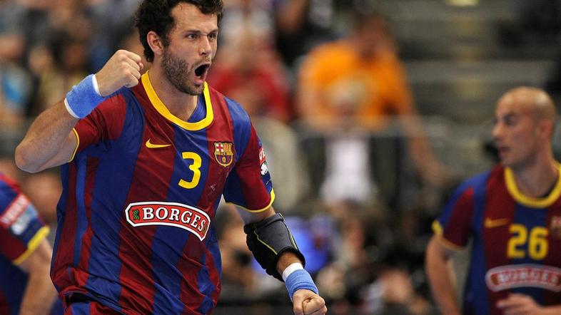 Barça se po nogometni veseli še zmage v finalu rokometne Lige prvakov. (Foto: EP