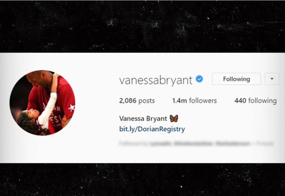 Vanessa Bryant na instagramu | Avtor: 