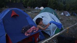 Mladi brezdomec v Čilu. (Foto: Reuters)