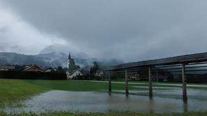 Cerklje na Gorenjskem dež