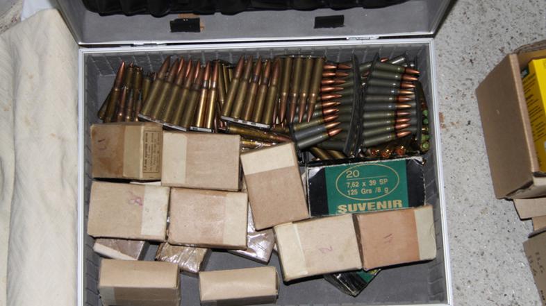 Zaseženo orožje v Novem mestu ...