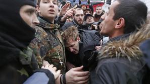 Napad na ostrostrelca v Kijevu