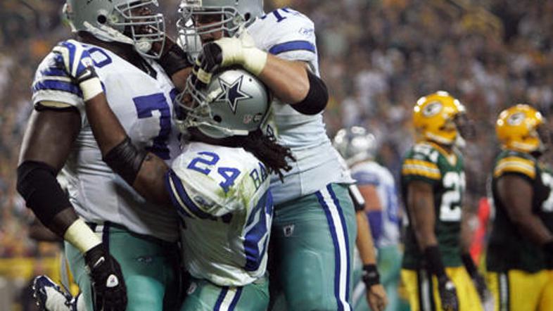 Veselje Cowboysov po tretji zmagi v sezoni, padli so Packersi.