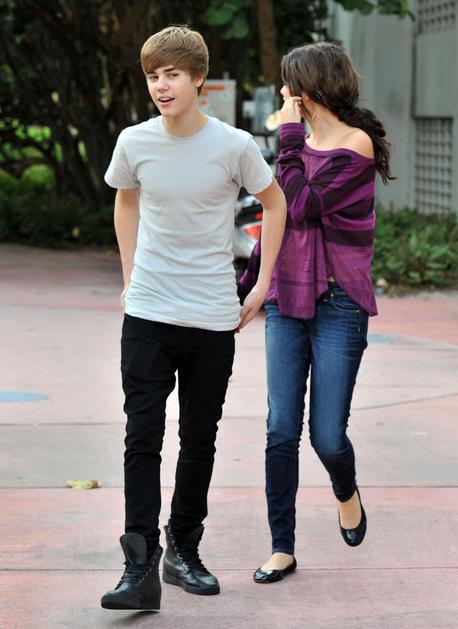 Justin Bieber in Selena Gomez