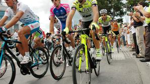 Dirka Po Sloveniji je v petek obiskala tudi sosednjo Avstrijo. (Foto: Barbara Mi