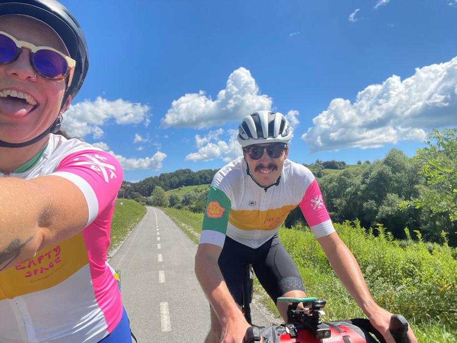 Alice Shepherd Erlač in Žiga Erlač | Avtor: Andreja Cilenšek