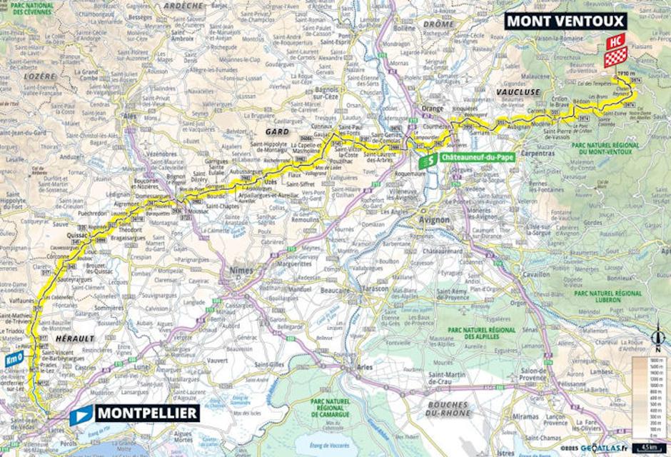 Trasa 16. etape | Avtor: Cyclingstage