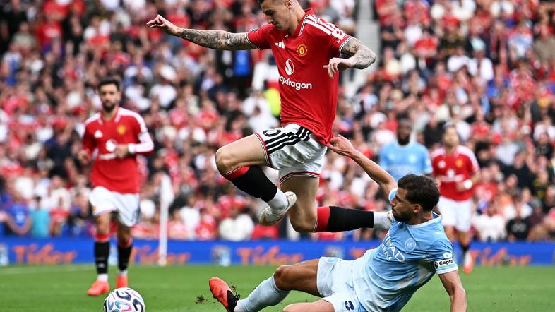 Benjamin Šeško Man Utd Man City