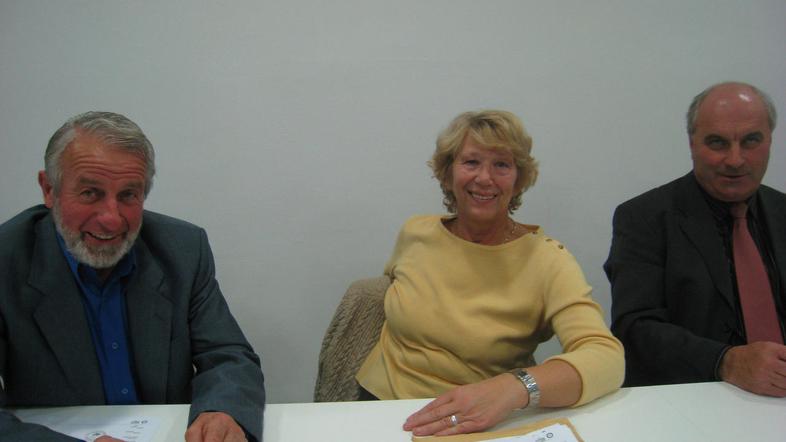 Vladimira Kežman, Franc Urek in Marijan Žibert (LDS) so bili svetniki tudi v pre