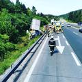 Prometna nesreča na primorski avtocesti