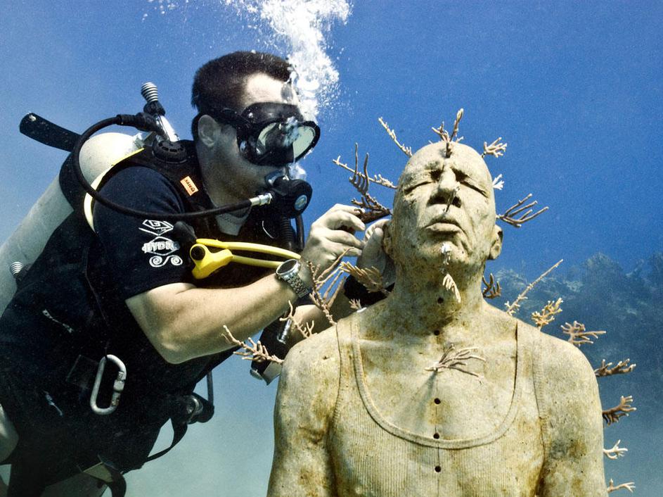 Silent Evolution, Jason deCaires Taylor, Cancun