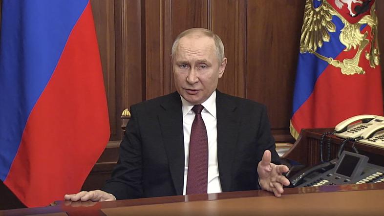 Vladimir Putin, Ukrajina, Rusija, TV nagovor