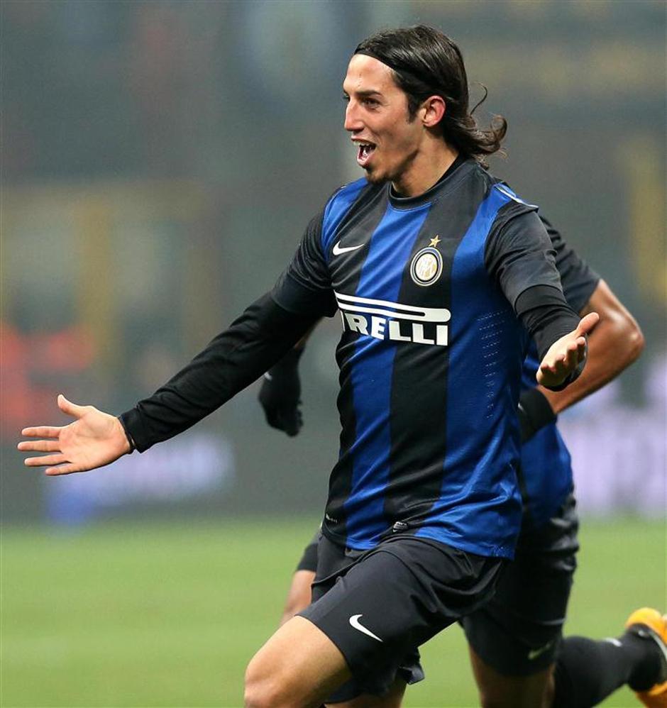 Schelotto Inter AC Milan Serie A Italija liga prvenstvo | Avtor: EPA