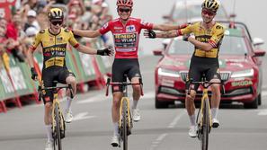 Jonas Vingegaard Sepp Kuss Primož Roglič