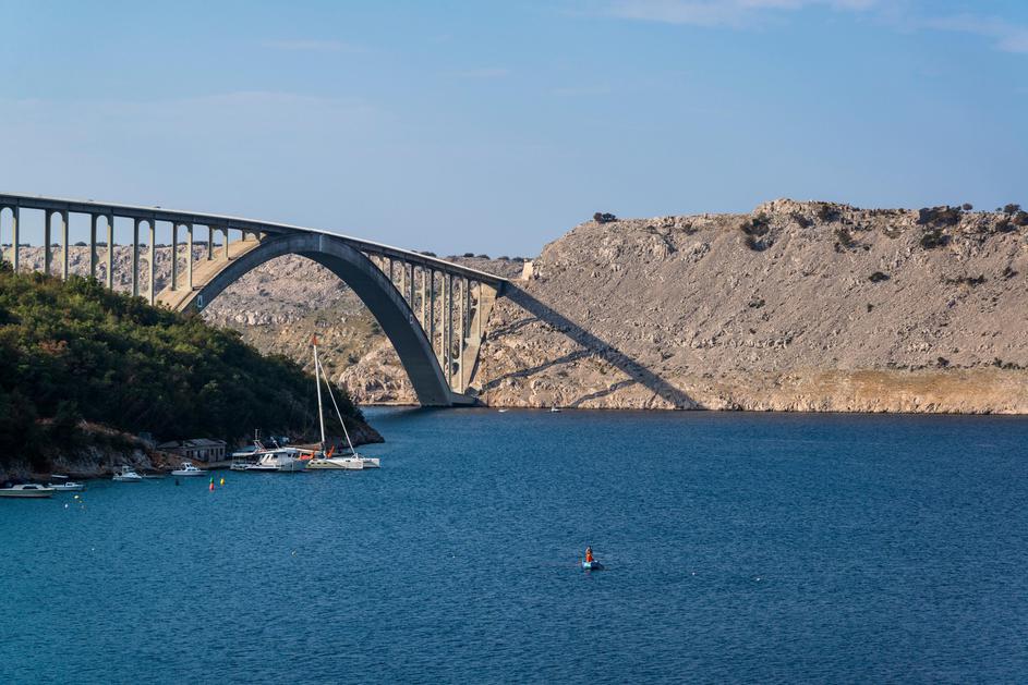 Most na otok Krk, krški most