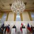 Srečanje štirih predsednikov vlad na Dunaju, Janez Janša, Sebastian Kurz, Andrej Babiš, Bojko Borissov