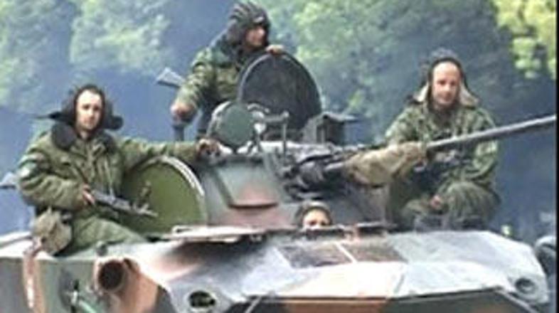 Ruski vojaki v Abhaziji