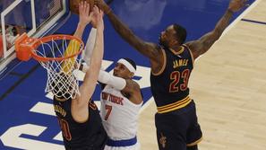 LeBron James, Carmelo Anthony, New York Knicks:Cleveland Cavaliers