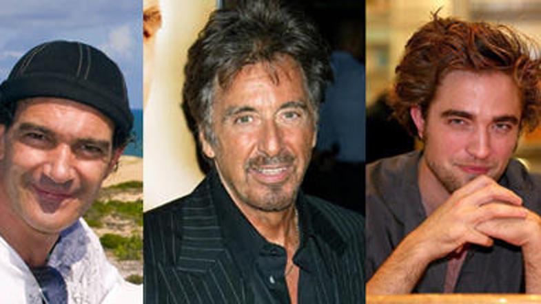 Dalija bodo na velikem platnu uprizorili Antonio Banderas (levo), Al Pacino (sre