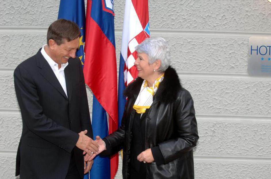 Pahor, Kosor, srečanje, Lovranska Draga 