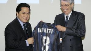 Franck Thohir Massimo Moratti