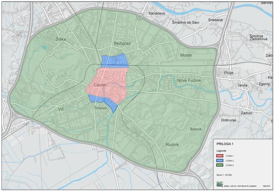 Plačljivo parkiranje v Ljubljani