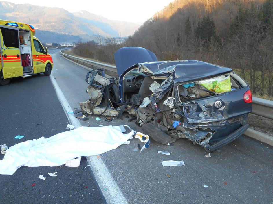 Nesreča na avtocesti