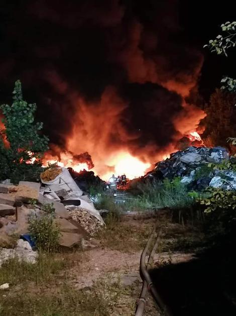 požar ljubljana cesta dveh cesarjev