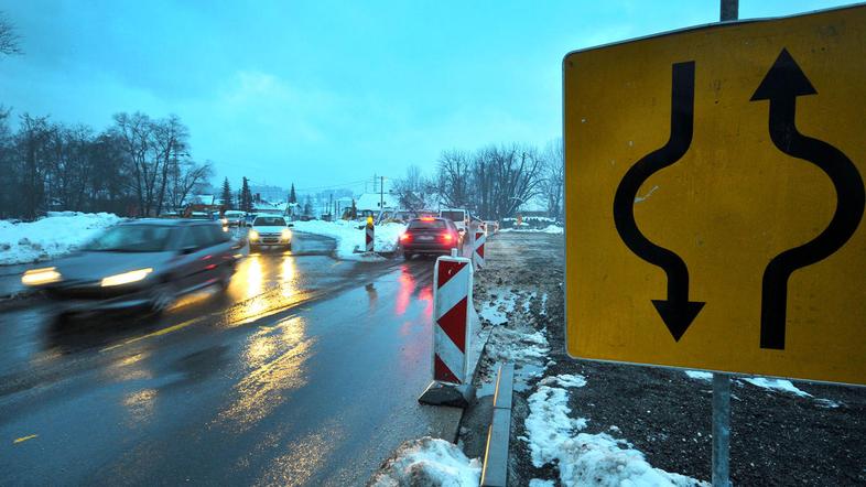 Za novo krožišče je Mestna občina Ljubljana SCT plačala 385 tisoč evrov. (Foto: 