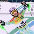 Tina Maze ob lanskem drugem mestu na mariborskem slalomu. Dokončna usoda tekme b