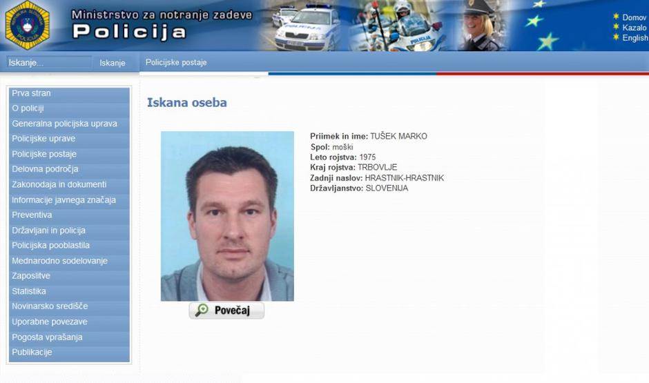 marko tušek tiralica | Avtor: policija.si