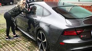 Lindsey Vonn Audi RS7