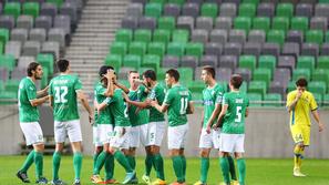 Sport 23.10.2013 pokal Slovenije, cetrtfinale, 1. tekme, Olimpija - Domzale, Are