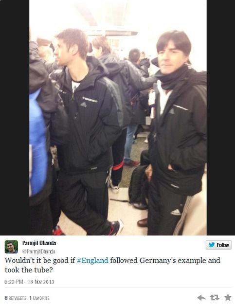 nemška reprezentanca podzemna železnica twitter