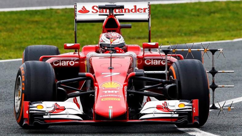 ferrari jerez testiranje f1 2015 raikkonen